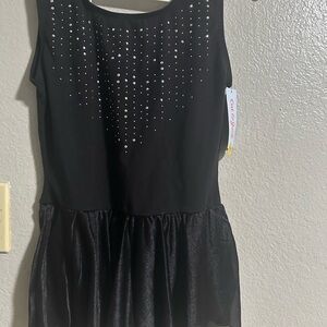 Cat & Jack black ballet leotard dress